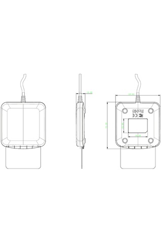 Acr39u-uf Type-c Temaslı Akıllı Smart Kart Okuyucu, E-devlete Giriş, Kimlik Kartı Okuyucusu
