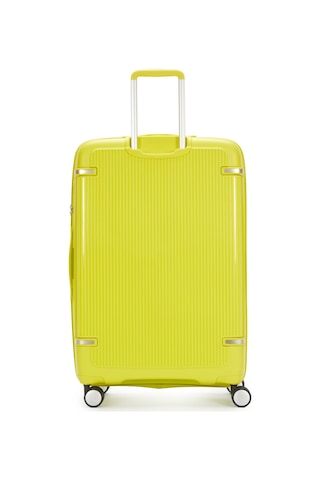 Pierre Cardin Büyük Boy %100 Polipropilen Valiz Yeşil 04pc7070