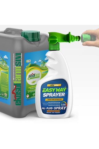 Ekosolfarm Ekosolfarm Sıvı Solucan Gübresi 10 Lt + Easyway Hortum Ucu Sprayer Ewb Çim Ve Tüm Bahçe Bitkilerine Uygun Sıvı Gübre Sku: Smgstke34f2f8e7e 0