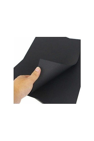 A4 Siyah Kağıt Fotokopi Ve Etkinlik Kağıdı 250 Adet Hamurundan Boyalı