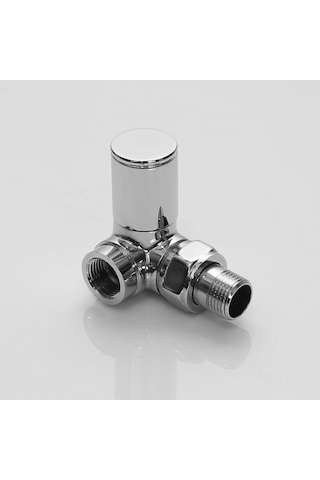 Krom Radyatör & Havlupan Vanası 3 Eksenli Set