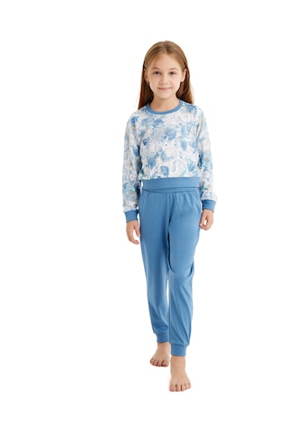 Kız Çocuk Pijama Takımı 51637 - Baskılı