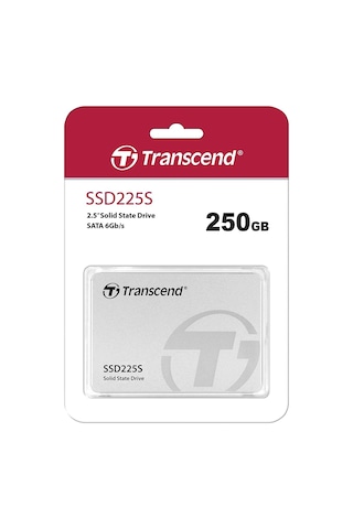 Transcend SSD225S 2.5" 250 GB Serial SATA III 3D NAND Sabit Disk TS250GSSD225S