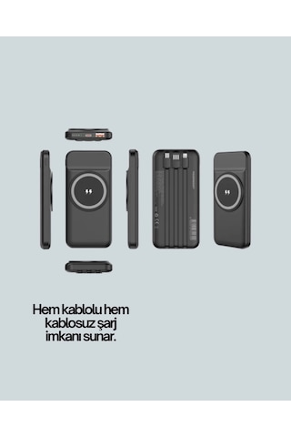 Akıllı Koruma Sistemli Powerbank Hızlı, Güvenli Ve Modern Çok Renkli