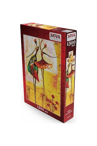 Nova 1500 Parça Dans Eden Kızlar Mini Puzzle