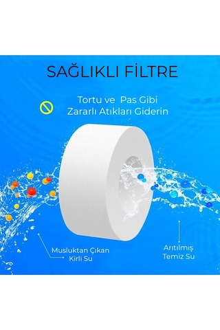 Berev 5 Adet Musluk Başlığı Filtresi- Kireç Pas Tortu Engelleyici Filtre