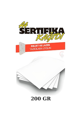 Çözüm Kağıt A4 Sertifika Kağıdı Kalın Kartuşlu Mürekkepli Tüm Yazıcılara Uygun 100 Adet 200 Gr Çözüm Kağıt A4 Sertifika Kağıdı Kalın Kartuşlu Mürekkepli Tüm Yazıcılara Uygun 100 Adet 200 Gr