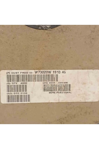 P6ke16arl 16v 600w Transil Diyot 30 Adet