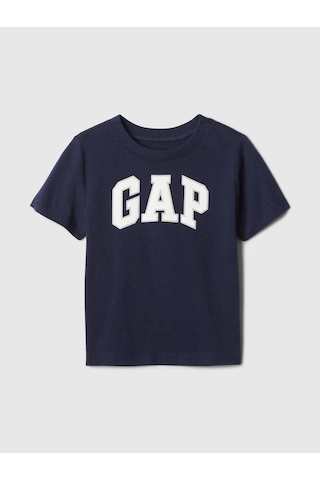 Erkek Bebek Gap Logo T-shirt Lacivert-5971 Lacivert