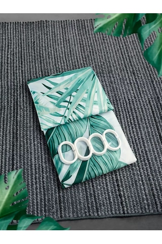 Delly Banyo Perdesi 170x180 Cm. 198460568 Yeşil