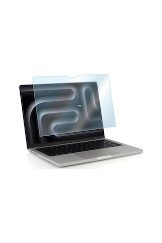 Apple Uyumlu MacBook Pro M4 Ekran Koruyucu 16.2 İnç Nano Şeffaf
