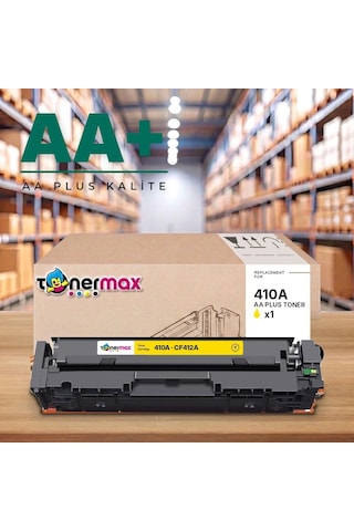 Hp 410a Cf412a Sarı Uyumlu Toner Aa Plus / Color Laserjet Pro M452 / M477 / M377