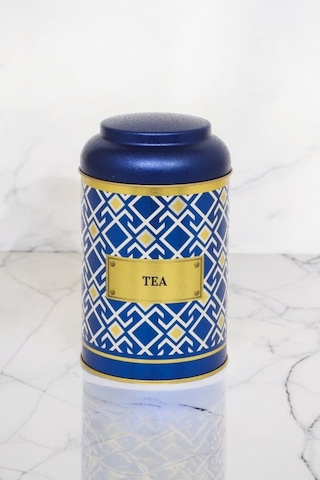 Ef115-96 Turkish Blue Tea Desenli Baharatlık 1,1 Lt Çok Renkli