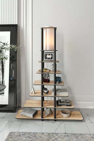 Ravilo Sierras Middle Raflı Lambader Meşe