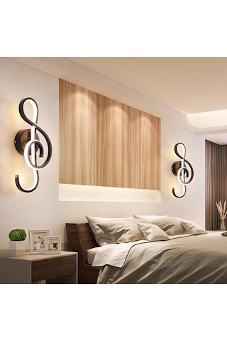 Yatak Odası Arka Plan Duvar Lambası Basit Modern Yatak Odası Çocuk Odası Lambası Başucu Koridor Oturma Odası Koridor Lambası Beyaz