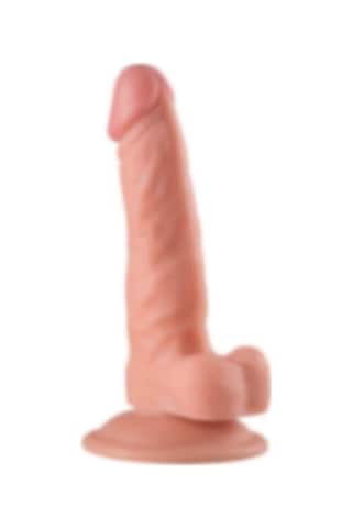 Lilitu Shop 19,5 Cm Realistik Vantuzlu Dildo Penis