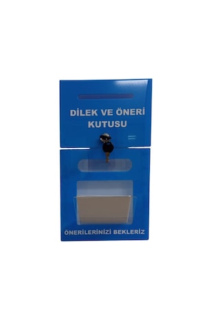 Mavi A-6 Dilek Öneri Kutusu