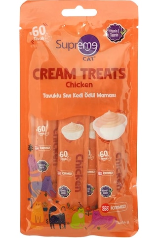 Supreme Cat Sıvı Kedi Ödül Maması Karma Paket 5 Paket Toplam 20x14 Gr