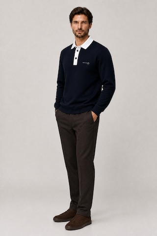Redline Snap Erkek Regular Fit Düğmeli Kışlık Sweatshirt Siyah