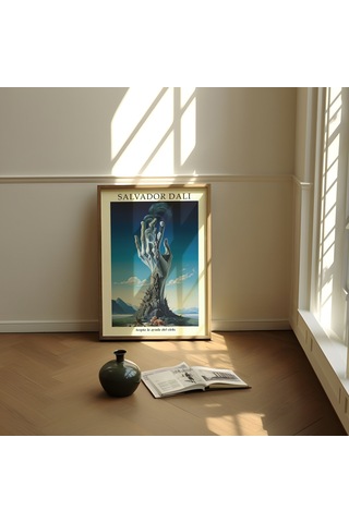 Salvador Dali, Cennete Uzanmak, Salvador Dali, Gerçeküstü Resim, Çivit Mavisi Duvar Sanatı