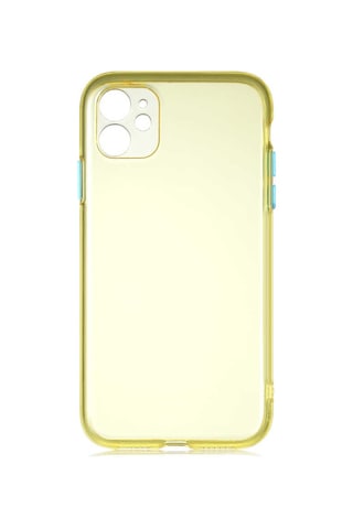 Apple Uyumlu iPhone 11 Uyumlu Zore Bistro Kılıf-sarı Sari -