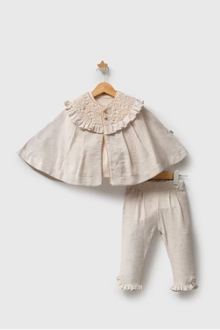 Tongs Baby 3'lü Takım 8014 Ekru Çok Renkli