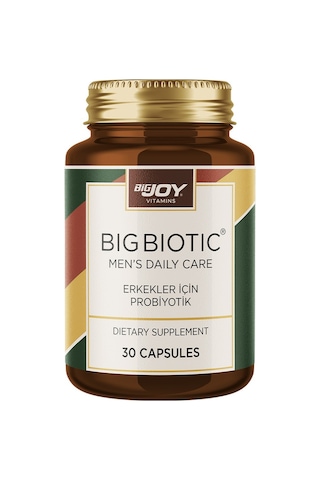 Bıgbıotıc Probiyotik Men's 30 Kapsül Erkeklere Özel