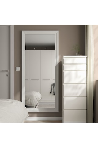 Ikea Toftbyn Boy Aynası 75x165 Cm Beyaz
