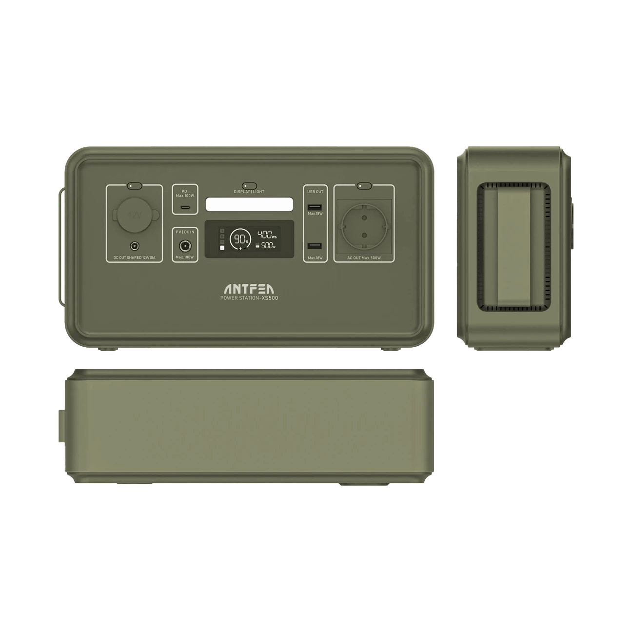 Antfea Xs500f Taşınabilir Güç Sistemi Gri 500w Mini