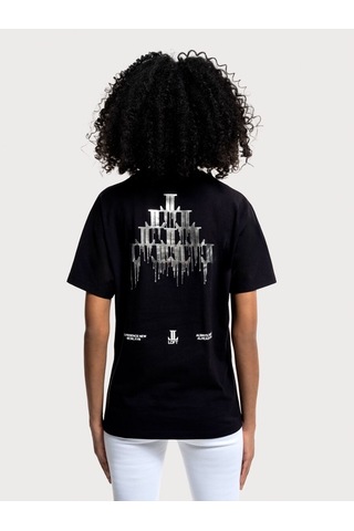 LOFT Loose Fit Kadın Tshirt K.kol Lf2034965 Q1.v1 Siyah