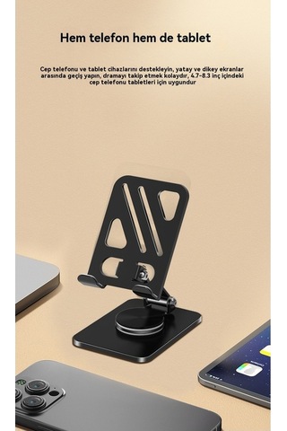 Pazly Karbonçelik Öner Cep Telefonu Tutucu Siyah 1 Adet - Araç İçin 1 Adet