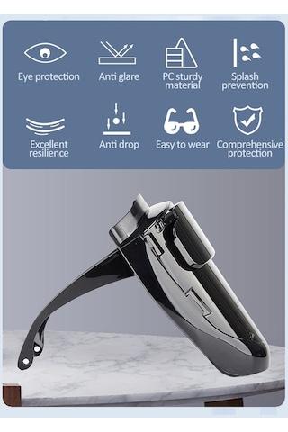 Xianwen Hallow 180 Geniş Görüşlü Pc Kaynak Maskesi Siyah S