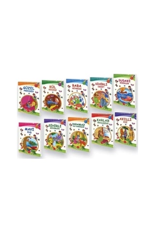 Mercek Çocuk Çok Öykü Dizisi 10 Kitap