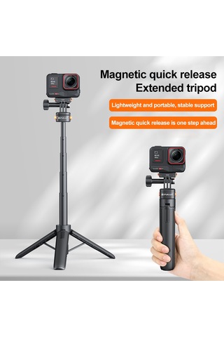 Puluz Mini Manyetik Hızlı Bırakma Selfie Çubuğu Tripod