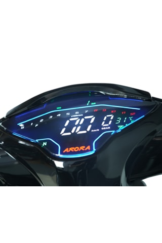 Arora Smart 50 CC Cup Motosiklet Siyah - Yeşil