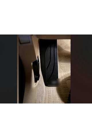 Buradabulabilirsin 3d Baskı Araç İç Ayak Dayama Pedalı Yedek Parça Oto Sol Direksiyon Ayak Dinlendirme Pedalı Siyah Bbz