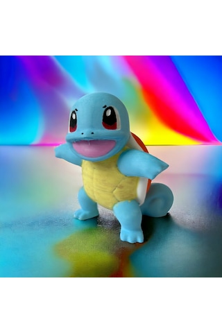Squirtle Pokemon 3d Figürü