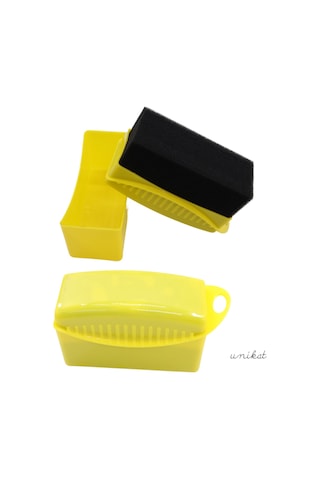 Premium Kapaklı Lastik Aplikatörü Ve Parlatıcı - Araba Detay Köpük Sünger İle Tekerlek Parlatma 1 Adet