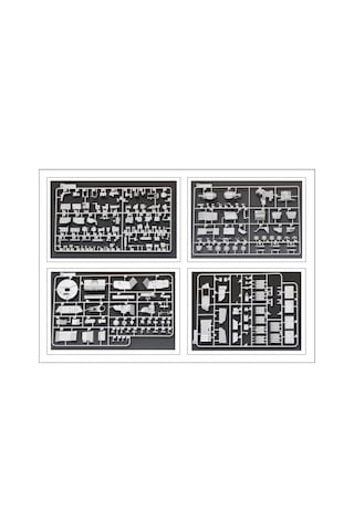 Rfm 5007 1/35 Ölçek, M1a1/ A2 Abrams Tankı, İç Detaylı, Plastik Model Kiti-55493