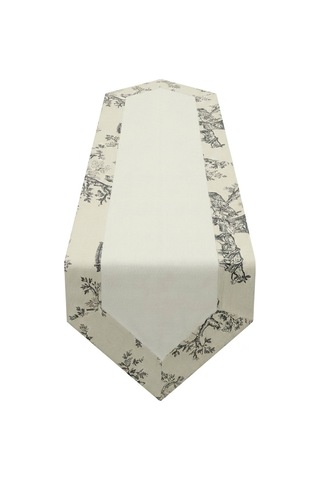 Toilea Charcoal Panel Runner Çok Renkli