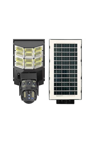 Avenir Av-sl400w 4mp 3.6mm Çift Kameralı Wifi Solar Panelli Sokak Lambası