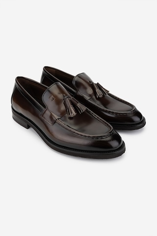 Valmenti Erkek Hakiki Deri Kahverengi Loafer Ayakkabı 342 Brn8753 Erk Ayk Sk24-25 Kahve Dante Kahverengi