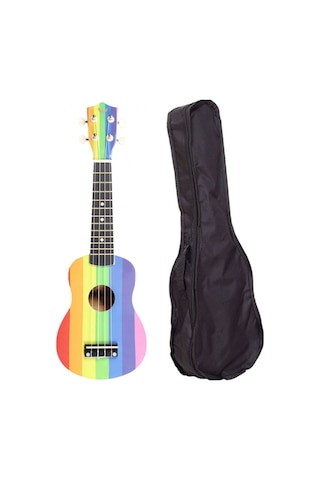 Angel Auk21-csl Soprano Ukulele Kılıflı