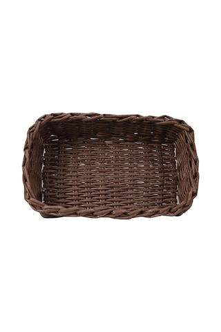 E38 El İşçiliği Kağıt İp Sepet Örgü 23 14 Cm - 6179 Karışık