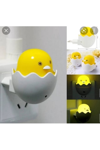 Civciv Led Gece Lambası Beyaz - Sarı