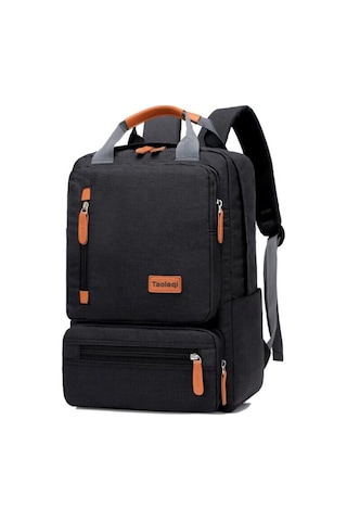 Taoleqi T608 Laptop Notebook Sırt Çantası Siyah
