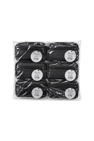 Mkm Man Suni Deri Kemerlik Çanta Şık Tasarım- 12'li Paket Diğer