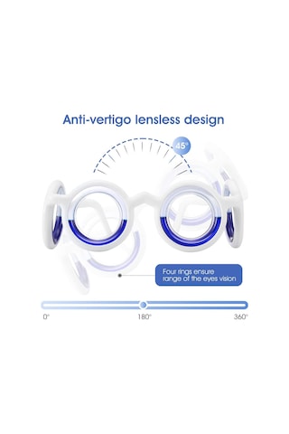 Vkemall Fiziksel Bulantı Engelleme Gözlüğü - Sıvı Çerçeve Teknolojisi İle Araç, Gemi, Uçak Seyahatlerinde Konfor Ve Rahatlık Sağlar