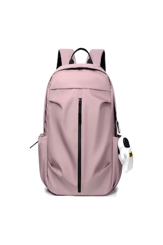 Leezsing Güvenli Seyahat Dizüstü Bilgisayar Sırt Çantası Büyük Pembe Çanta-785 Çok renkli
