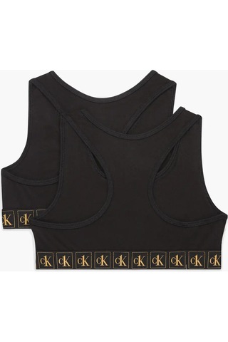 Calvin Klein 2pk Bralette Kadın Siyah Bralet